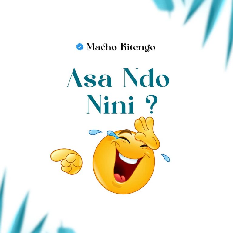 AUDIO || MACHO KITENGO – SA NDO NINI || DOWNLOAD