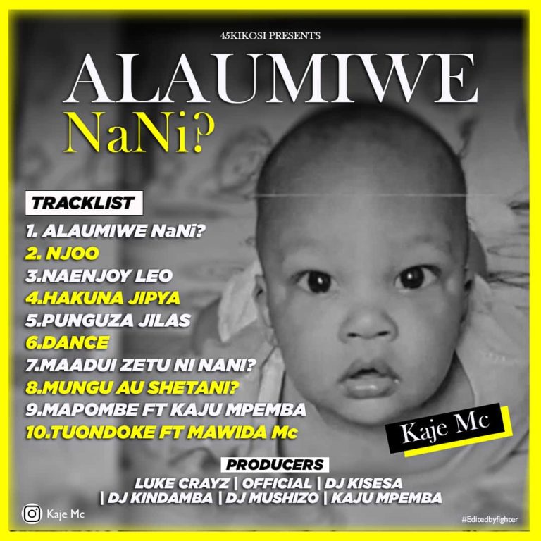 Album | Kaje mc – Alaumiwe nani | download